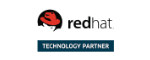 Logótipo Red Hat — tecnologia parceira da DataRoad