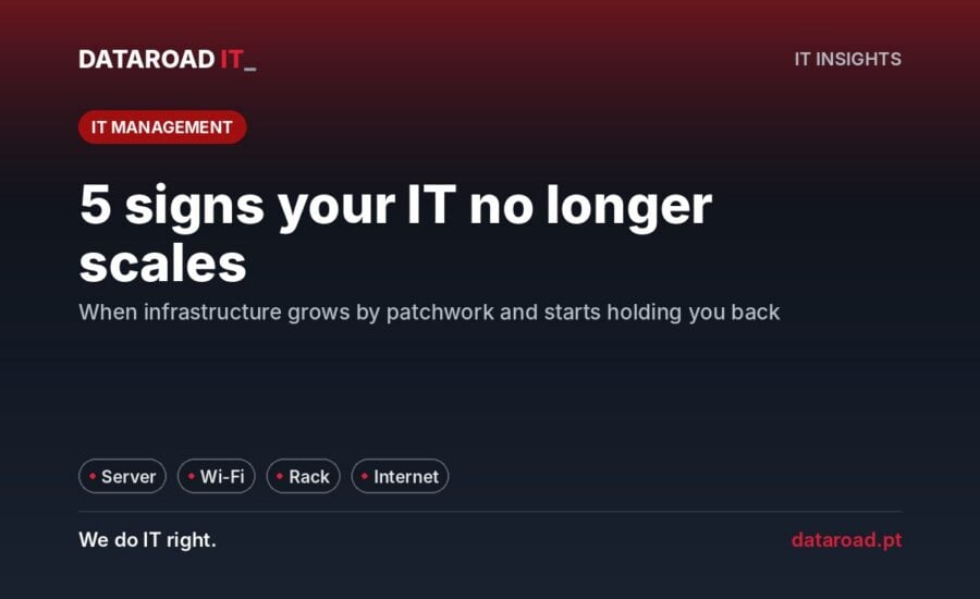 Infrastructure that doesn’t scale: five warning signs, from server limits to Wi-Fi outages — DataRoad