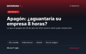 Preparar a la empresa para un apagón: UPS, internet redundante, Starlink y un plan de una página — DataRoad