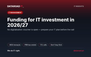 Support for investing in IT: what is available for SMEs in 2026/2027 — DataRoad