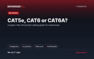 Structured cabling CAT5e, CAT6 or CAT6A: guide for companies on speed, distance and certification — DataRoad