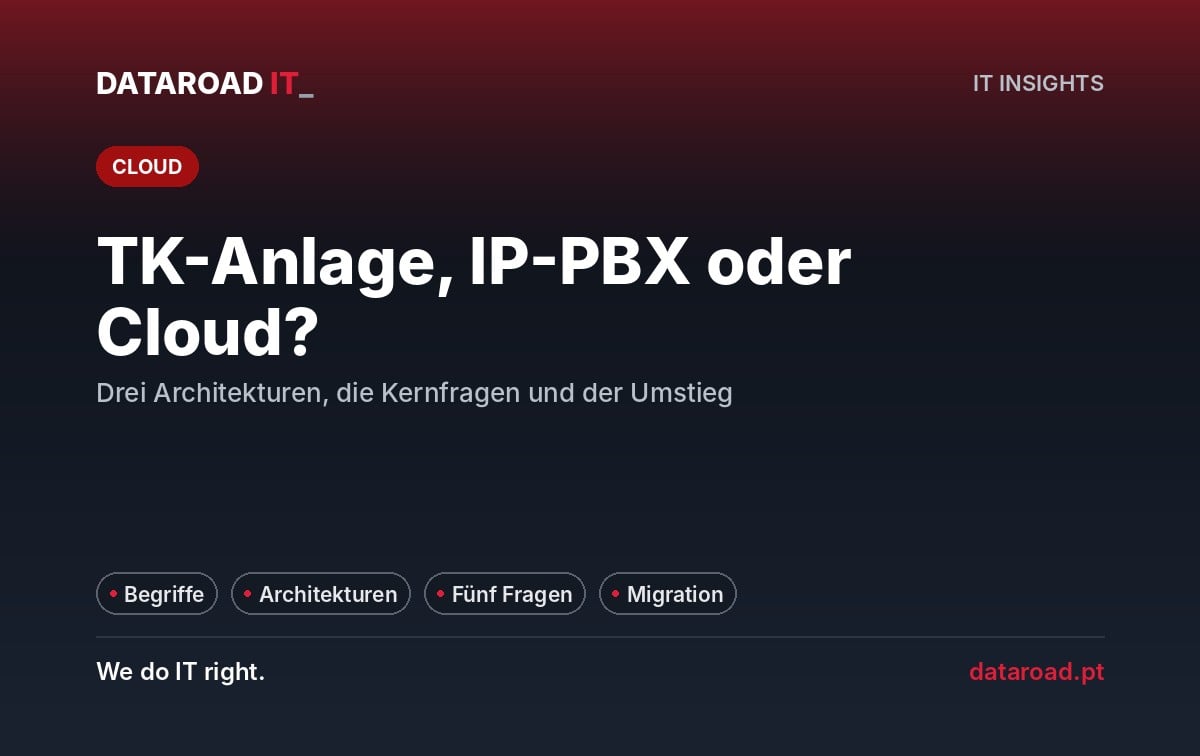 Telefonzentrale PABX, IP PBX oder Cloud: Wie man den Kundenservice ohne Unterbrechung auswählen und migrieren kann — DataRoad