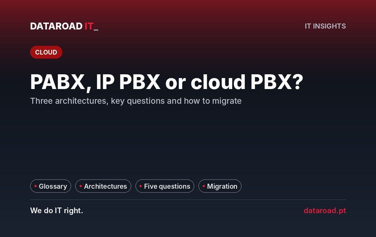 PBX phone system, IP PBX or cloud: how to choose and migrate uninterruptedly — DataRoad