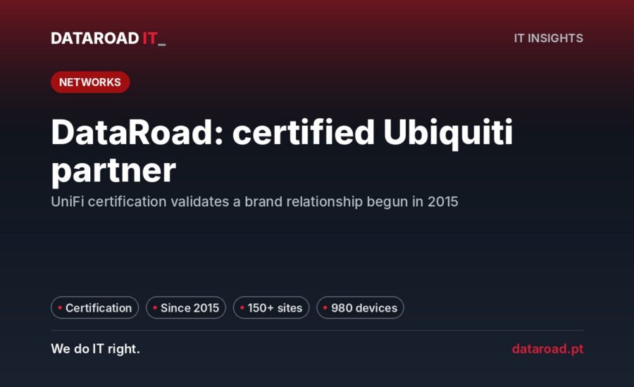 Ubiquiti certified partner: DataRoad obtains UniFi certification with 150+ active sites — DataRoad