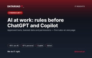 AI in the company: five rules for using ChatGPT and Copilot safely, with permissions and protected data — DataRoad