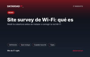 Inpección de Wi-Fi: qué es, qué incluye y cuándo hacerla antes de instalar la red inalámbrica — DataRoad