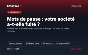 Les mots de passe exposés : comment savoir si votre entreprise figure dans les fuites de données connues — DataRoad