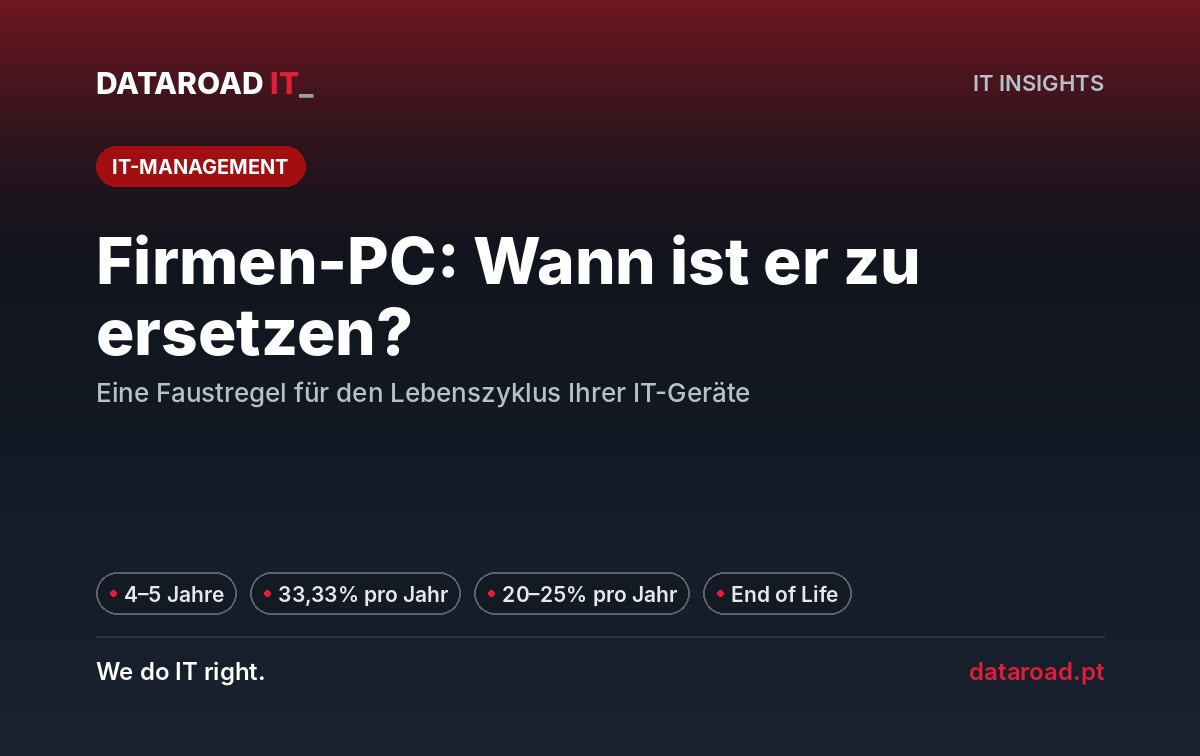 Wenn Sie einen Computer tauschen: Lebenszyklus, Abwertung, Wiederaufbau durch Wellen und Recycling des Parkes — DataRoad
