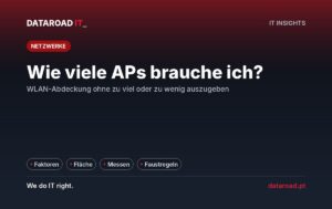 Wie viele Access Points benötige ich: Leitfaden zur WLAN-Abdeckung mit den Faktoren, die die richtige Anzahl bestimmen — DataRoad