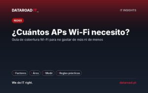 ¿Cuántos puntos de acceso necesito: guía sobre la cobertura Wi-Fi con los factores que definen el número correcto — DataRoad