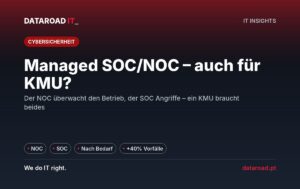 Verwaltete SOC und NOC: Was sie sind, wie sie sich unterscheiden und ob eine KMU mit 10 bis 200 Mitarbeitern sie braucht — DataRoad