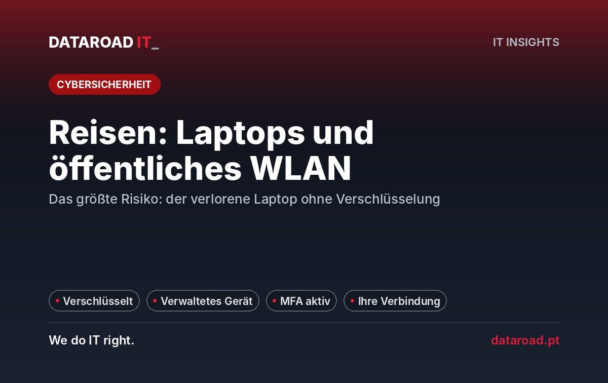 Portierbare WLAN-Sicherheit: Reisen und Urlaube mit geschütztem Unternehmensgerät — DataRoad