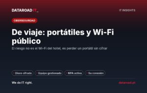 Seguridad portátil Wi-Fi público: viajes y vacaciones con el equipo de la empresa protegido — DataRoad