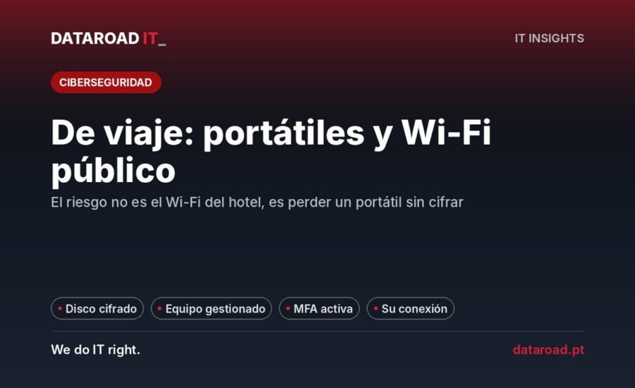Seguridad portátil Wi-Fi público: viajes y vacaciones con el equipo de la empresa protegido — DataRoad