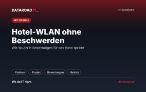 Wi-Fi für Hotels: Wie man Beschwerden der Gäste beseitigen und die Online-Bewertungen verbessern kann — DataRoad