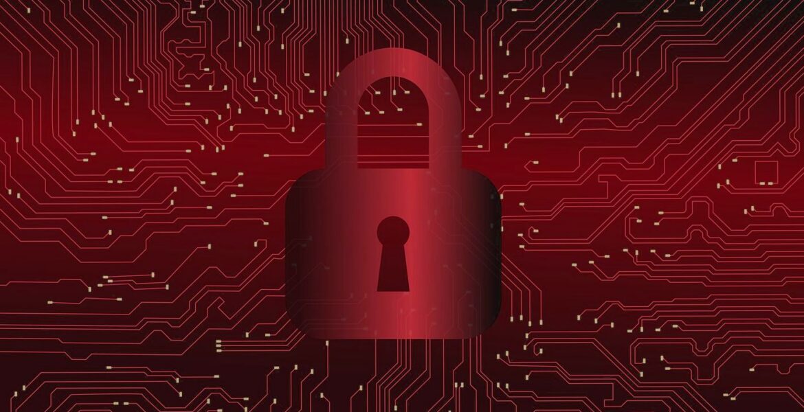 Cadeado digital sobre circuito vermelho: segurança informática centralizada e monitorizada pela DataRoad