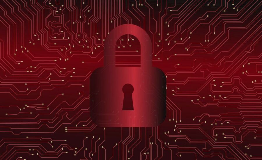 Cadeado digital sobre circuito vermelho: segurança informática centralizada e monitorizada pela DataRoad